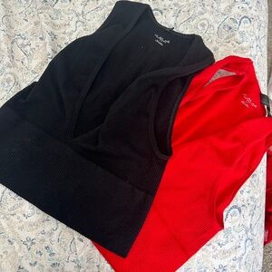 BUNDLE: out from under/urban outfitters v neck tank tops